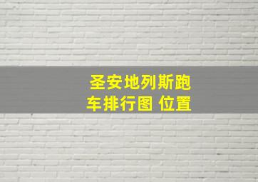 圣安地列斯跑车排行图 位置